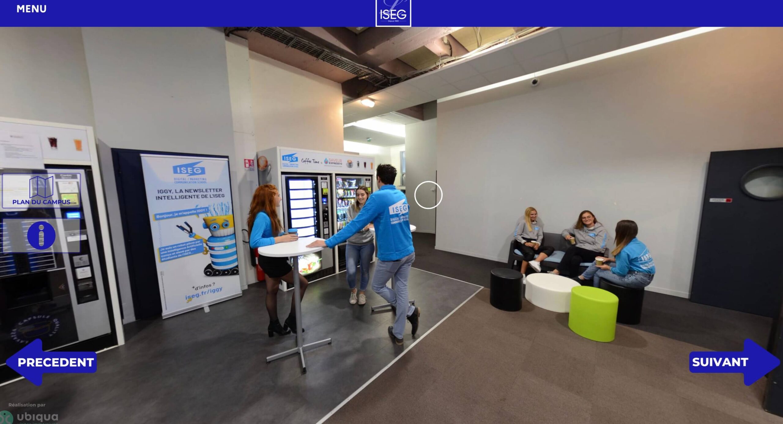 ISEG visite virtuelle