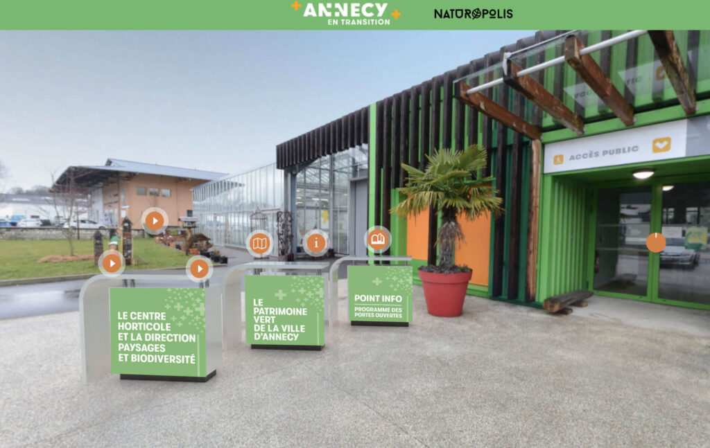 Porte ouverte virtuelle du centre horticole