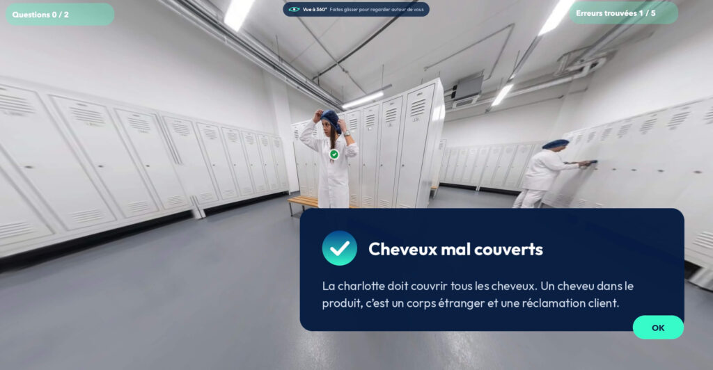Module hygiène en vestiaire