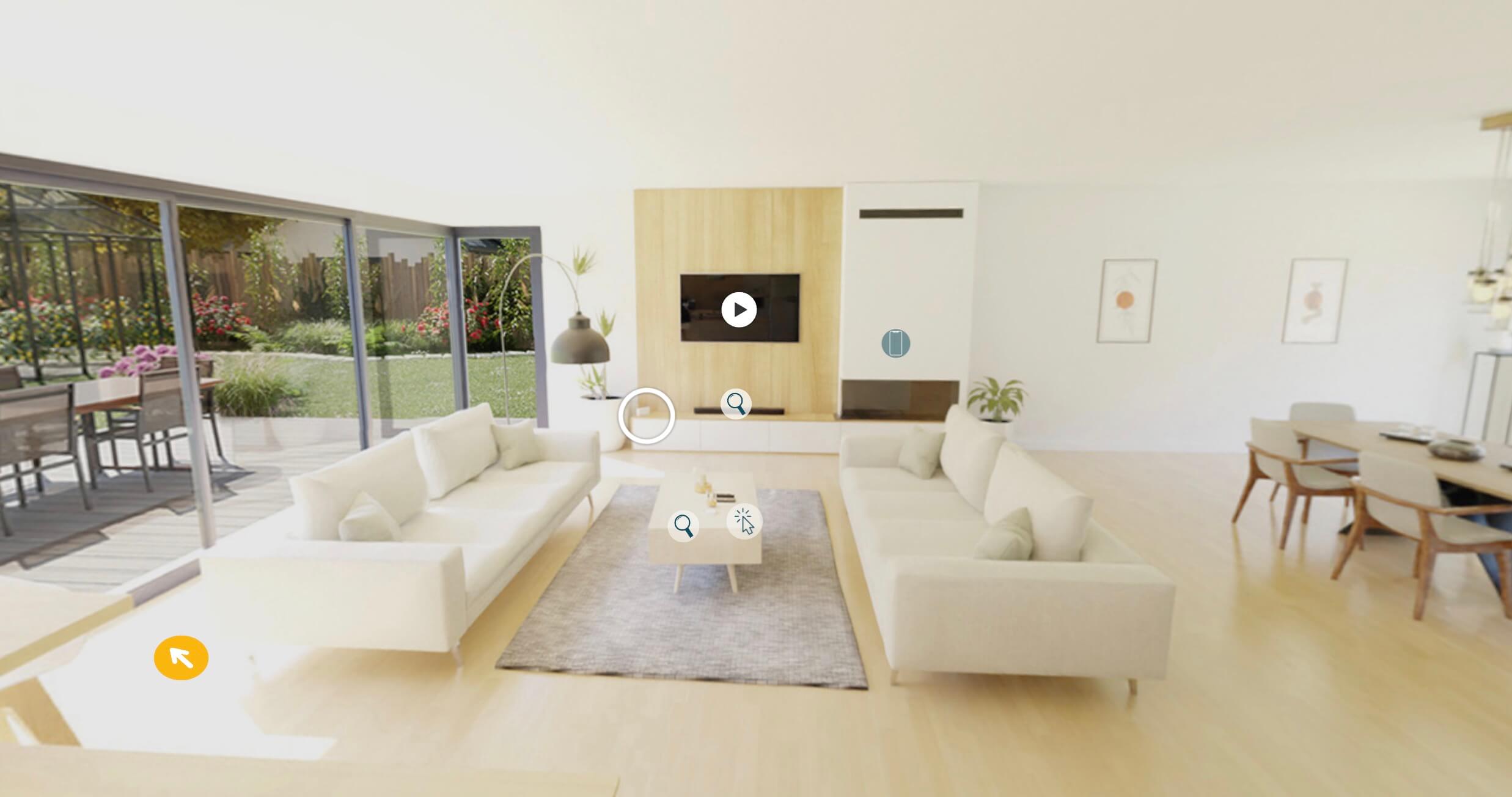 Showroom virtuel et présentation produit 3D